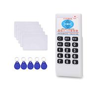 Dongyang RFID IC/ID Lector de Tarjetas Escritor Copiadora Duplicadora + 5pcs Writable 125Khz T5577 Fobs + 5pcs Writable 13.56MHZ Tarjeta UID