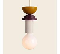 DONHEK Iluminación Colgante de Madera Moderna Lámpara Colgante Industrial Mini lámpara Colgante de Madera para Isla de Cocina, Comedor, Granero, Bar, Pasillo Mini lámparas Colgantes Star of Light