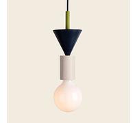 DONHEK Iluminación Colgante de Madera Moderna Lámpara Colgante Industrial Mini lámpara Colgante de Madera para Isla de Cocina, Comedor, Granero, Bar, Pasillo Mini lámparas Colgantes Star of Light