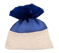 Doni Bomboniere 12 bolsas para peladillas con tiras de peladillas, saquitos para confirmación, cumpleaños, para elegantes tarjetas de mesa, embalaje bicolor, ideas de regalo completas