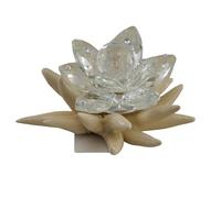 Doni Bomboniere Boda 1 unids Escultura De Rizado Visón con Aniversario Flor Central de Swarovski Estándar Ideas de Regalo Completas Originales Baratas