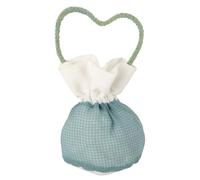 Doni Bomboniere Bolsita de bola para boda, con mango, aniversario, nacimiento, niño, forma de corazón, ideas de regalo completas originales, económicas, 12 unidades