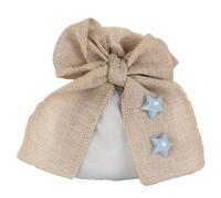 Doni Bomboniere Nacimiento 12 uds. Preciosa bolsa para peladillas con lazo y estrellas celestes en la línea del regalos completos originales baratos