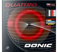 Donic Quattro Aconda Medium Funda negro, 2,0 mm