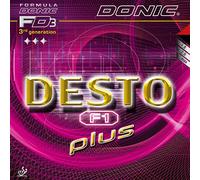 DONIC Revestimiento Desto F1 Plus negro máx.