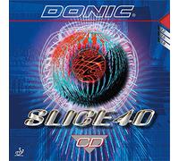 DONIC Revestimiento Slice 40 CD, negro, 1,5 mm