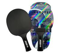 Donic-Schildkröt CarboTec Raqueta de Tenis de Mesa ITTF 20%, 50% y 100% Carbono Seleccionable