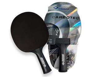 Donic-Schildkröt CarboTec Raqueta de Tenis de Mesa ITTF 20%, 50% y 100% Carbono Seleccionable