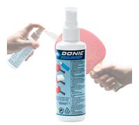 Donic-Schildkröt Espuma Limpiadora para Raquetas de Tenis de Mesa, 100 ml en una Bomba Pulverizadora, para Renovación de las Almohadillas de las Raquetas