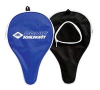 Donic-Schildkröt Funda para Raqueta de Tenis de Mesa Classic, Compartimiento para 3 Pelotas, Diseño Clásico, Azul