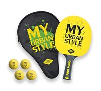 Donic-Schildkröt My Urban Style 788485 - Set de regalo para ping pong (1 raqueta, 3 pelotas)