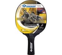 Donic Schildkröt Sensation 600 ASG | Pala Tenis de Mesa Intermedia | Goma Prestige ITTF + Esponja 1,6 mm | Mango Cóncavo Anti-Shock Grip