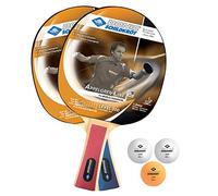 Donic-Schildkröt Set de Tenis de Mesa Appelgren 300 | 2 Raquetas con Esponja de 1 mm | 3 Pelotas de 40 mm | Ideal para Principiantes y Recreativo | En Blíster Transparente