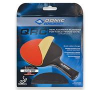 Donic-Schildkröt Almohadilla de Repuesto QRC Nível 900 para Raquetas de Tenis de Mesa, Esponja de 1,9 mm Champion, Aprobada por ITTF, 752575, color negro/rojo