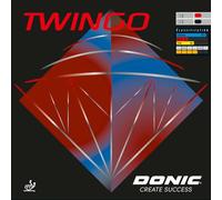 Donic Twingo - Tenis de mesa (goma, 1,8 mm), negro