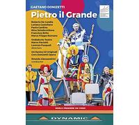 Donizetti, G.: Pietro il grande, czar delle Russie [Opera] (Fondazione Teatro Donizetti, 2019) [DVD]