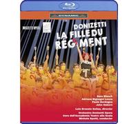 Donizetti, G.: Fille du régiment (La) [Opera] (Fondazione Teatro Donizetti, 2021) [Blu-ray]
