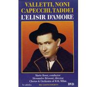 Donizetti: L'elisir D'amore (Valletti, Noni, Capecchi, Taddei, 1954) [DVD] Region 0 NTSC [Reino Unido]