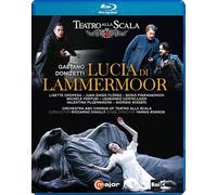 Donizetti : Lucia di Lammermoor. Oropesa, Florez, Pinkhasovich, Pertusi, Cortelazzi, Chailly, Kokkos [Francia] [Blu-ray]