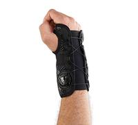 DonJoy®Performance Bionic™ Reel-Adjust Boa® Muñequera ajustable con soporte para la palma de la mano, ligero, ajuste personalizado para ayudar al dolor de muñeca, túnel carpiano, inestabilidades, muñequera transpirable sin cordones con manga, mediano/grande - izquierda