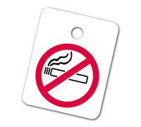 Donkey Auto Products Recordatorios de no fumar - Llaveros de plástico (250 por paquete)