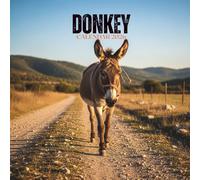Donkey Calendar 2026: Planner with U.S. Holidays • Farm Animal Views & Note Space • Square 8.5x8.5 in