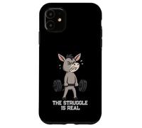 Donkey Deadlift Gymrats Struggle Is Real Lifting Hombres Mujeres Carcasa para iPhone 11