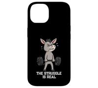 Donkey Deadlift Gymrats Struggle Is Real Lifting Hombres Mujeres Carcasa para iPhone 14