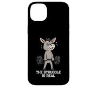 Donkey Deadlift Gymrats Struggle Is Real Lifting Hombres Mujeres Carcasa para iPhone 14 Plus