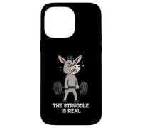 Donkey Deadlift Gymrats Struggle Is Real Lifting Hombres Mujeres Carcasa para iPhone 14 Pro MAX