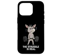 Donkey Deadlift Gymrats Struggle Is Real Lifting Hombres Mujeres Carcasa para iPhone 16 Pro