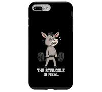 Donkey Deadlift Gymrats Struggle Is Real Lifting Hombres Mujeres Carcasa para iPhone 7 Plus/8 Plus