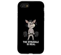 Donkey Deadlift Gymrats Struggle Is Real Lifting Hombres Mujeres Carcasa para iPhone SE (2020) / 7/8