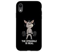 Donkey Deadlift Gymrats Struggle Is Real Lifting Hombres Mujeres Carcasa para iPhone XR