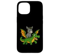 Donkey Dragon Riding Zoo Day Animal Lover Niños Niñas Niños Carcasa para iPhone 15