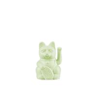 DONKEY Lucky Cat Mini | Light Green - Amuleto japonés de la Suerte en Verde Claro, 9,8 cm de Alto