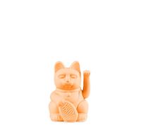 DONKEY Lucky Cat Mini | Peach - Amuleto japonés de la Suerte en melocotón, 9,8 cm de Alto
