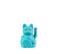 DONKEY Lucky Cat Mini | Turquesa | Amuleto japonés de la Suerte Gato en Turquesa, 9,8 cm de Alto