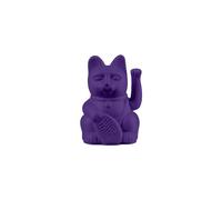 Donkey Lucky Cat Mini Violet Maneki Neko - Gato Angular, 9,8 cm