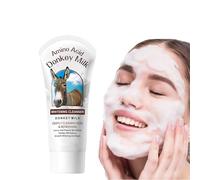 Donkey Milk Facial Washes,Gentle Cleanser with Amino Acid, Deep Clean & Nourish Skin,Refreshing & Non - Tight,Suitable for All Skin Types (1)