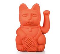 Donkey Products - Gato de la suerte rosa | Gato decorativo japonés en elegante tono neón 15 cm de altura
