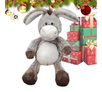 Donkeyy Plush Toy - Stuffed Animal Doll, Soft Donkeyy Huggable Toy, Stuffed Plush Animal Doll | Cute Birthday Gift Idea for Kids, Girls, Boys | Nursery Bedtime Travel Toys for Car, Home, Christmas