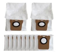 Donkivvy 10 Piezas Bolsas De Polvo De Repuesto para Xiaomi X10, X10+, X20+, X20 Pro, X20 MAX, M30, M30 Pro, M30s, M40, B116 Robot Aspiradoras, Bolsas De Polvo De Gran Capacidad De 3,5 L(10 Piezas)