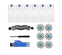 Donkivvy 13 piezas de repuesto compatibles con para Bissell SpinWave 3115 EV675 Hard Floor Expert Wet and Dry Robot Aspiradora, 1 cepillo de rodillo principal, 6 filtros HEPA, 6 cepillos laterales