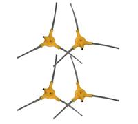 Donkivvy 4 cepillos laterales, cepillo lateral de repuesto compatible con para MEDION S12SW MD20041 MD19601 Robot Aspirador Piezas