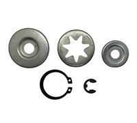 Donkivvy Arandela de piñón de embrague E-Clip Circlip Set para MS381 380 038 Piezas de motosierra #1119 162 8915