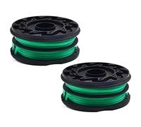 Donkivvy Bobina y línea de desbrozadora para Black & Decker GL701 GL710 GL716 GL720 GL741 piezas de recortadora de césped, verde