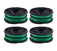 Donkivvy Bobina y línea de desbrozadora para Black & Decker GL701 GL710 GL716 GL720 GL741 piezas de recortadora de césped, verde