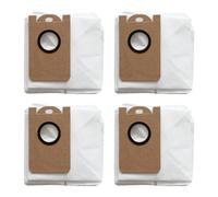 Donkivvy Paquete de 4 bolsas de repuesto compatibles con aspiradoras robot Conga 7490 7290 Eternal Genesis X-Treme, bolsas de polvo dedicadas a prueba de fugas de gran capacidad