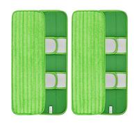 Donkivvy Paquete de 4 mopas de microfibra para almohadillas, fregona reutilizable para almohadillas para Swiffer Sweeper XL, fregona plana de repuesto para almohadillas para suelos húmedos y secos